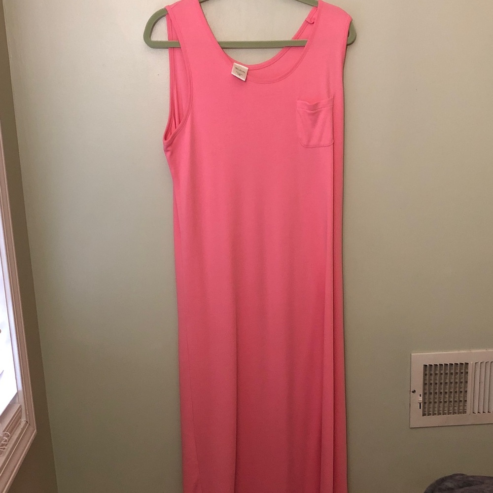 Blair Vibrant Pink Maxi Dress